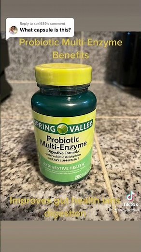 Spring Valley Probiotic Multi Enzyme