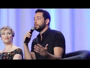 Tangled the Series panel @ D23 Expo 2017 (Zachary Levi, Jeremy Jordan, Mandy Moore)