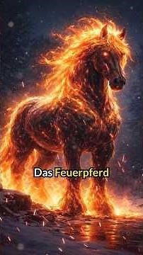 Was ist ein Feuerpferd? #feuerpferd #spiritanimal #krafttier #achtsamkeit