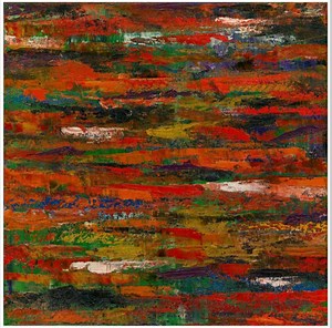 Abstract Striped Giclee Print: Textured Fine Art (12x12”) - Etsy