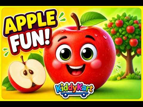 Let’s Learn About Apples 🍎 | Fun Facts for Kids | Apple Fruit Learning Video