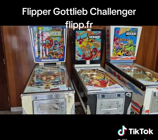 Vintage Gottlieb Pinball from the 1970s
