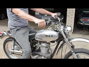 BSA Fleetstar with 250 engine