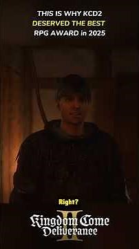 This is Why Kingdom Come Deliverance 2 Deserved Best RPG Of The Year #shorts #kcd2 #fyp #viralshorts