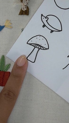 36K views · 663 reactions | Mushroom Embroidery | HandiWorks | Facebook
