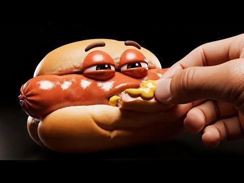 😋 ASMR Food Alive Compilation — Cute Characters Eating with Pure Joy