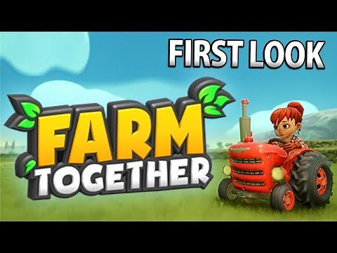NEW Co-op Multiplayer Farming Game - FARM TOGETHER First Look