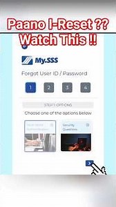 How To Reset Your SSS Password 2025 | Forgot My.SSS Password Tutorial #sss #sssportal #sssportal