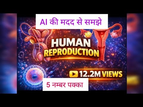 Human Reproduction System Full Chapter | मानव प्रजनन तंत्र हिंदी में | Biology