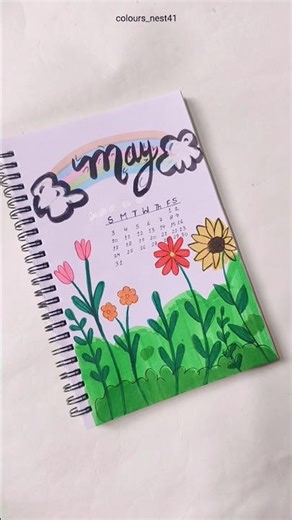May bullet journal #may #bulletjournal #drawing #diy #calligraphy #flowers #viral #shorts #artwork