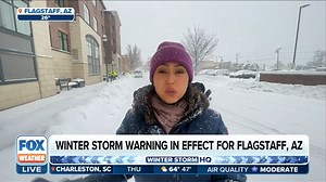 WORST SNOWSTORM IN 4 YEARS: The worst snowstorm in four years is burying Arizona. Flagstaff has already received more than a foot of snow with another foot expected. FOX Weather Correspondent Nicole Valdes is live in Flagstaff with a look at conditions. | FOX Weather