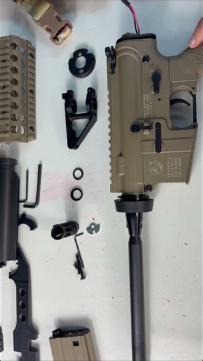 Upgrade CYMA M4 AR Handguard #airsoft #toyguns #gelblaster