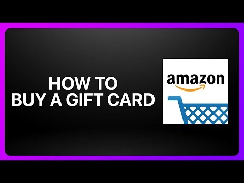 How To Buy An Amazon Gift Card In Amazon Shopping ! Tutorial