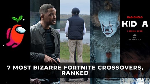 7 Most Bizarre Fortnite Crossovers, Ranked