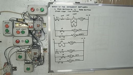 7.2K views · 218 reactions | The different between 4 push button to 2 push button two station push button #bernaztvvlog | Bernaz tv | Facebook