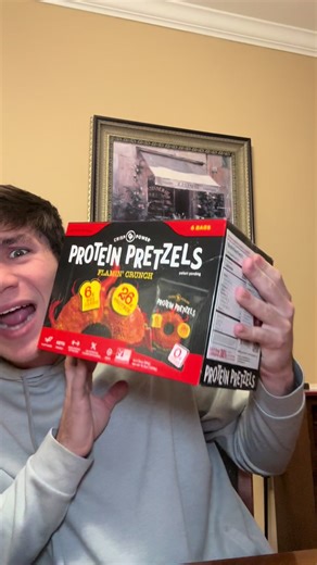 Flaming Crunch Protein Pretzels Review