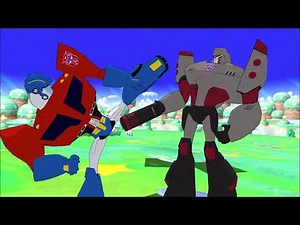 MMD Optimus Prime vs Megatron