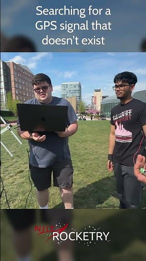 Searching for a GPS signal... | 2026 IREC Test Flight #njit #rocketlaunch #shorts