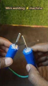Mini Welding Machine with Lithium🔋Battery || Mini welding Machine Kaise banaen ||#shotrs #diy