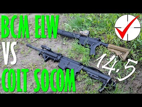 14.5in Colt SOCOM vs. BCM ELW Barrel - Accuracy Test