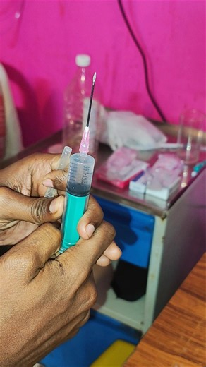 Injection Preparation Process 💉🔥 | Medical Training #TrendingShorts