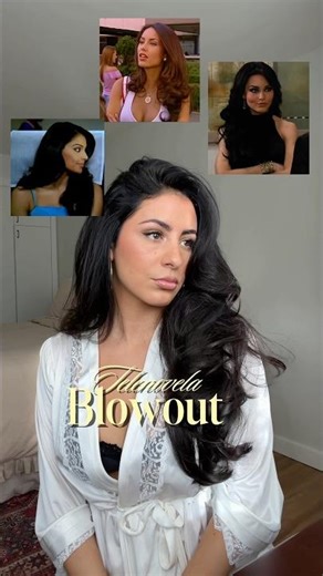 Tele Novella Blowout Tutorial 90s Volume Curls Taylor Arteaga