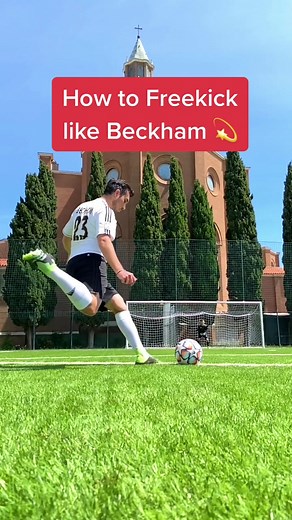 How to Freekick like Beckham 💫