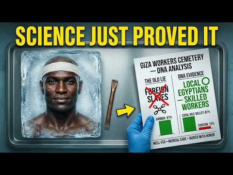 DNA Just Proved Who Actually Built the Pyramids — They Weren't Slaves and They Weren't Foreign