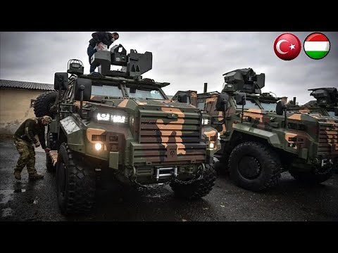 Hungary received the first batch of Gidran armored vehicles from Turkey