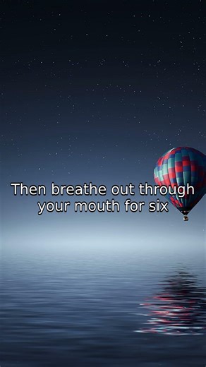 Fall Asleep Fast: 4-7-8 Breathing Trick #Shorts