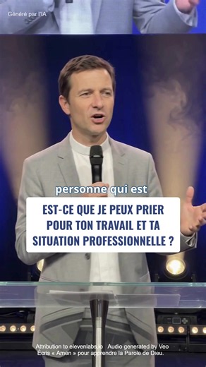Est-ce que je peux prier pour ton travail et ta situation professionnelle ?#chretien #priere #Jésus #bible #Foi