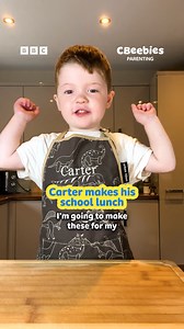 Cooking with your little one is not just great for bonding, it’s also a fun language learning opportunity. ✨ For the full recipe, search ‘cheese and pesto egg rolls’ on BBC Food! Remember to supervise your little one around hot surfaces. ❤️ #CBeebiesParenting #CBeebiesStartingSchool #CookingWithCarter | CBeebies Parenting