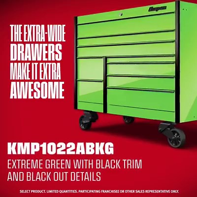 55K views · 673 reactions | With 3 extra-wide drawers to provide uninterrupted end-to-end capacity, the KMP1022A won't fit under the  but It looks great with a bow on top.  #ToolStorageTuesday | Snap-on Tools | Facebook