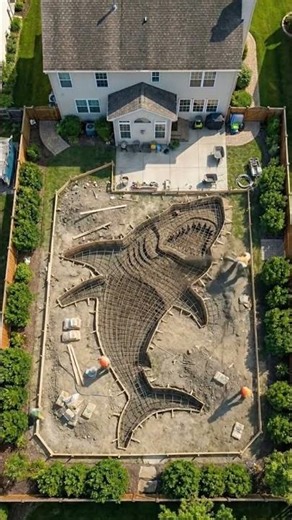 They Built a MEGALODON Pool in Their Backyard 🦈