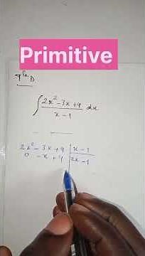 Effective method: finding the antiderivative #bac#Maths#Terminale#Bac