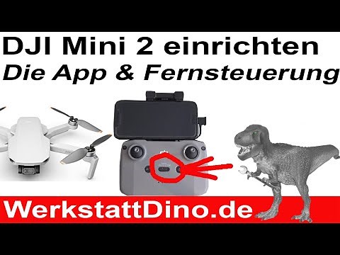 DJI Mini 2 einrichten | Erklärung der APP & Fernsteuerung