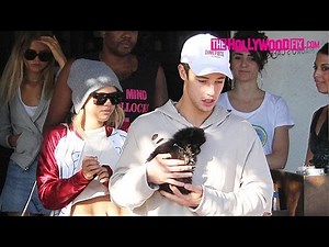 Cameron Dallas & Sofia Richie Go On A Date Together At Chipotle 11.13.16 - TheHollywoodFix.com