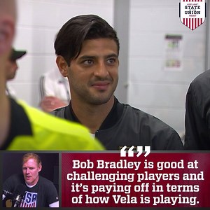 95K views · 1.3K reactions | Bob Bradley challenged Carlos Vela to be the Leo Messi of Major League Soccer. Alexi Lalas thinks the Los Angeles FC forward is already living up to the challenge ➡️ foxs.pt/2nApPt2 | FOX Soccer | Facebook