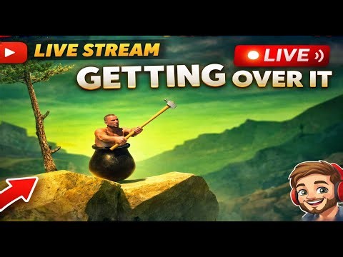 GETTING OVER IT LIVE GAMEPLAY