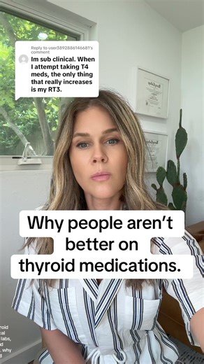 Understanding the basics of how your thyroid works is paramount when it comes to finding the reason you’re still have thyroid symptoms. This is a very flexible problem, but sadly both clinicians and people suffering aren’t aware of it. I’ll share more on this later this week but for now, I want to educate you on the reasoning behind why you’re not feeling better and talk a bit about T3 medications. #thyroid #thyroidproblems @modernthyroidclinic #hypothyroidism #hashimotos | Thyroid Nation