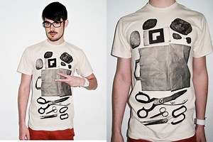 Rock, Paper, Scissors Augmented Reality T-Shirt