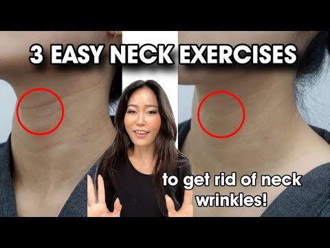 3 Neck Exercises That Anyone Can Easily Do To Get Rid Of Neck Wrinkles!