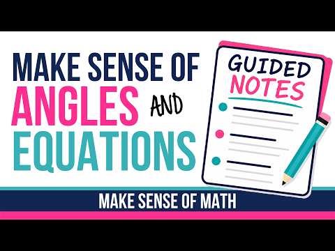 Angles and Equations | 7th Grade Math Lessons