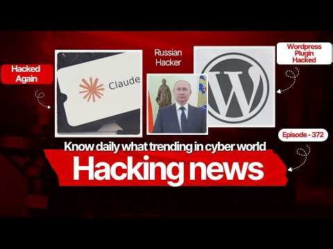 Hackers Exploit AI Tools, Critical Server Flaw, WordPress Supply Chain Attack | Daily Hacking news