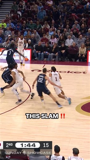 ALLEN HAMMERS IT IN FOR 2 🔨 ORL-CLE | ABC 📺 | NBA