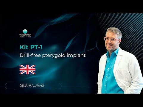 Kit PT1: Drill-free pterygoid implant