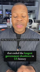 DOJ moves to formally rescind layoffs