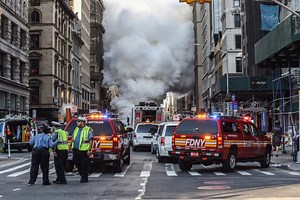 Several buildings evacuated after explosion in Flatiron District