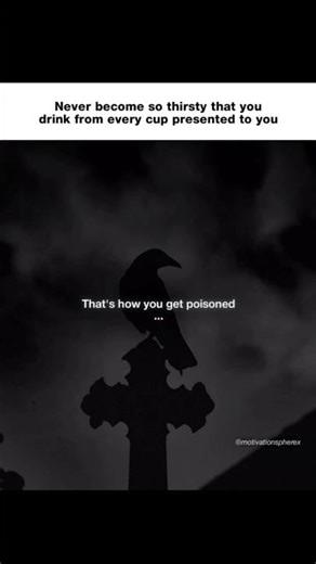 That's who you get poisoned ....