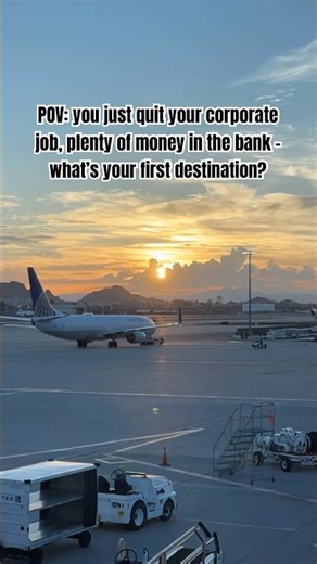 Gap Year: Sunrise Takeoff from Phoenix Airport ✈️🌅 Epic Journey Begins